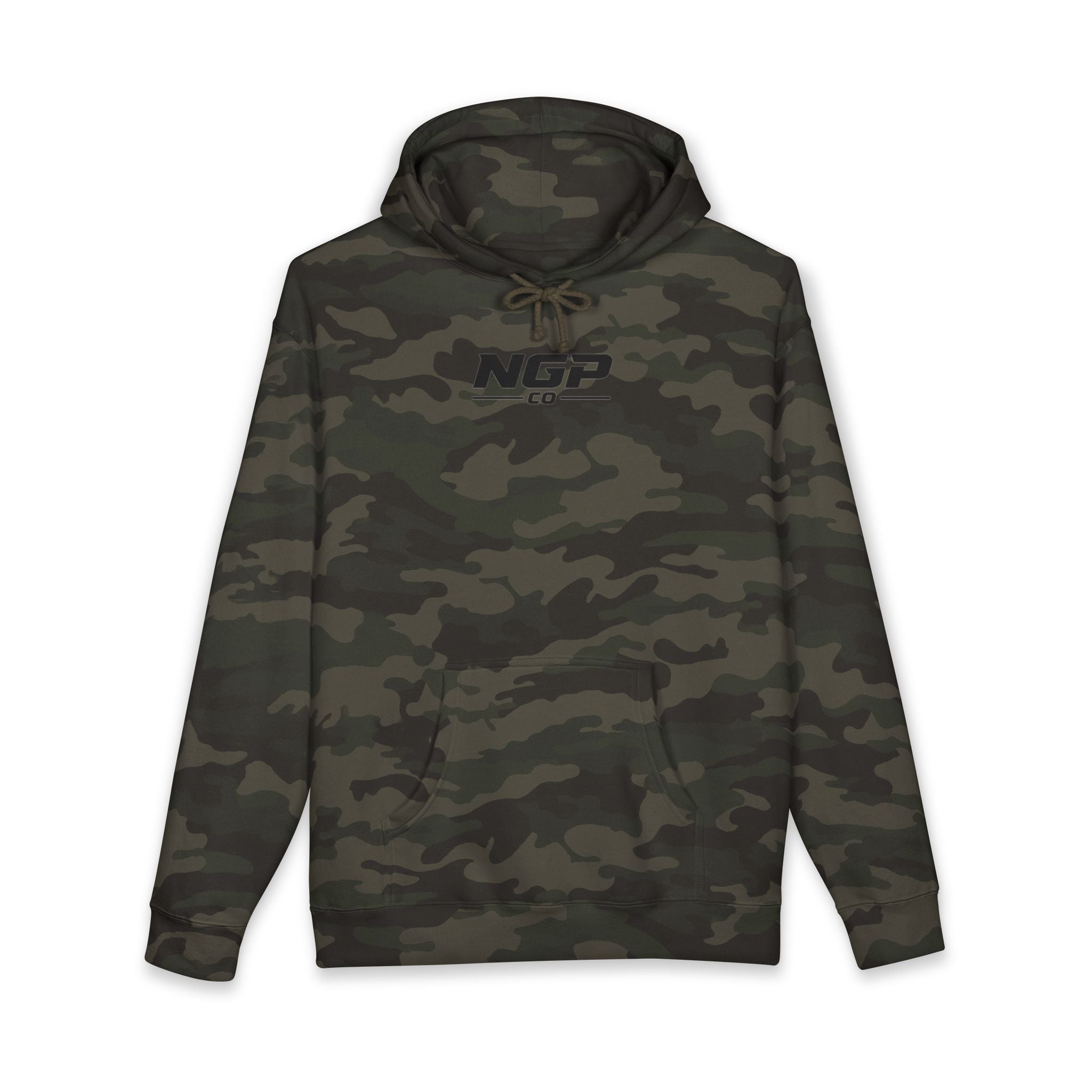 NGP.Co Camo Hoodies [BLACK LOGO]