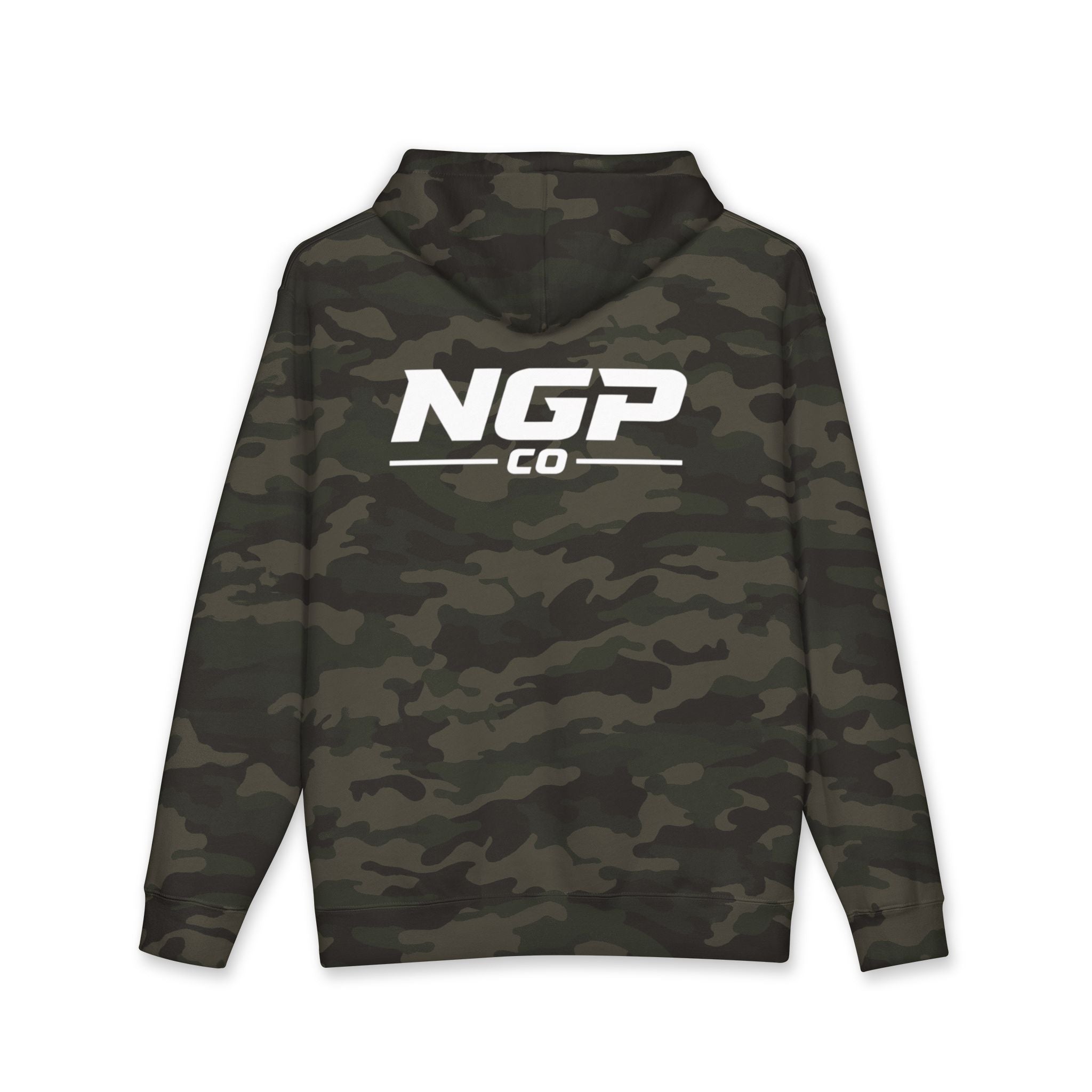 NGP.Co Logo Camo Hoodie