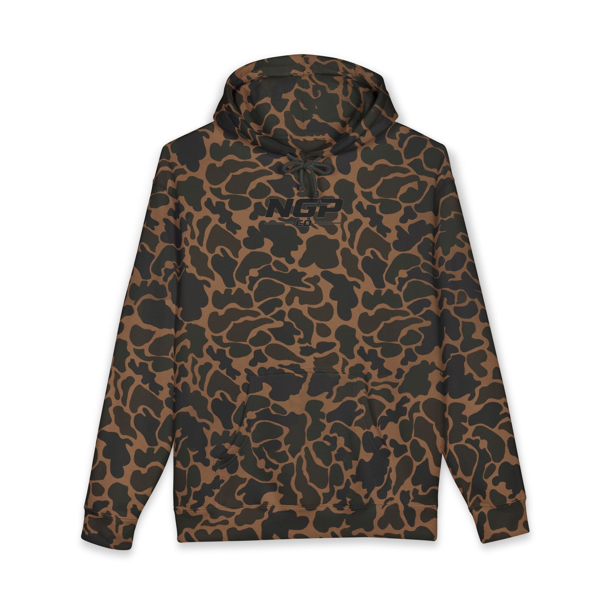 NGP.Co Camo Hoodies [BLACK LOGO]