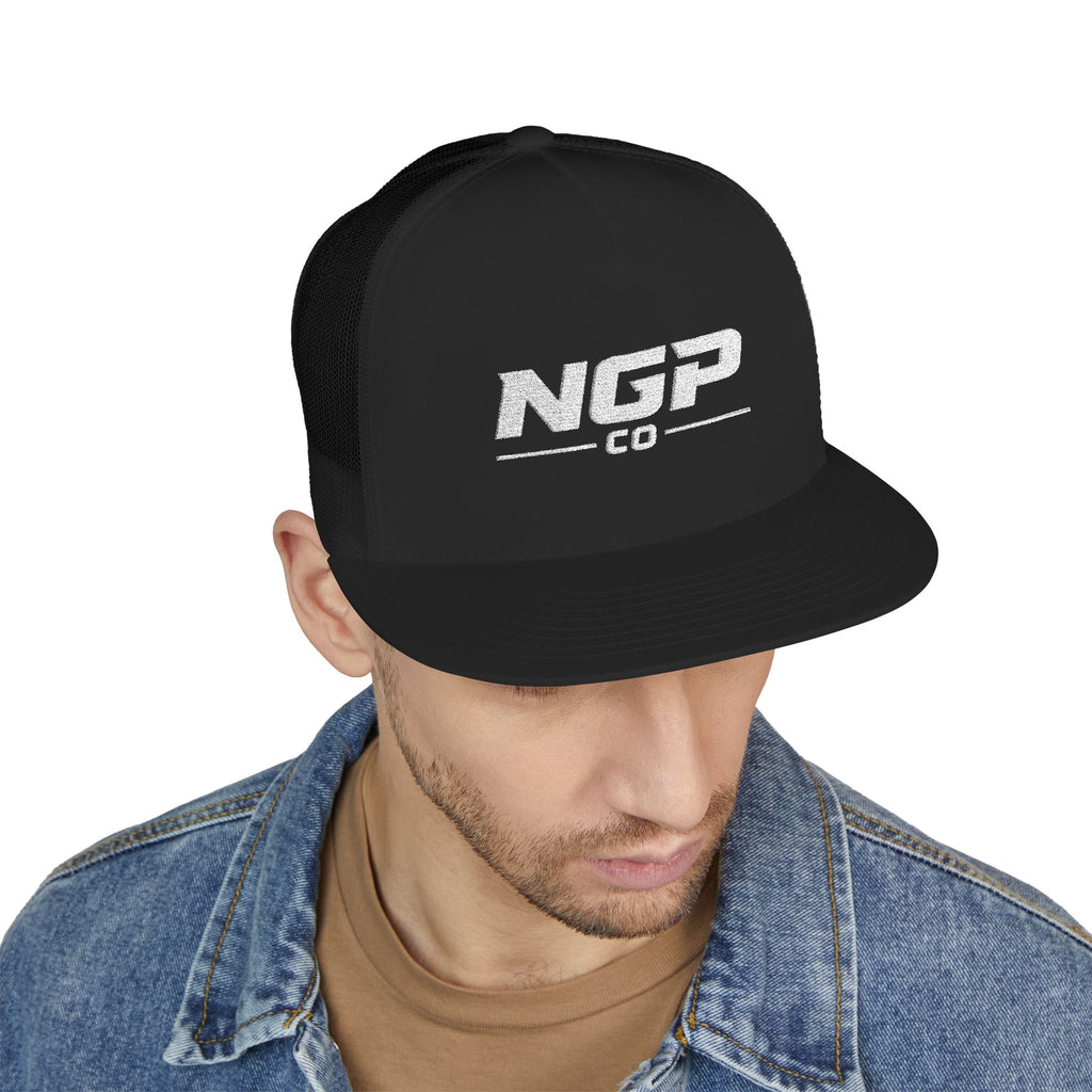 NGP.Co Yupoong embroidered Hat [BLACK]