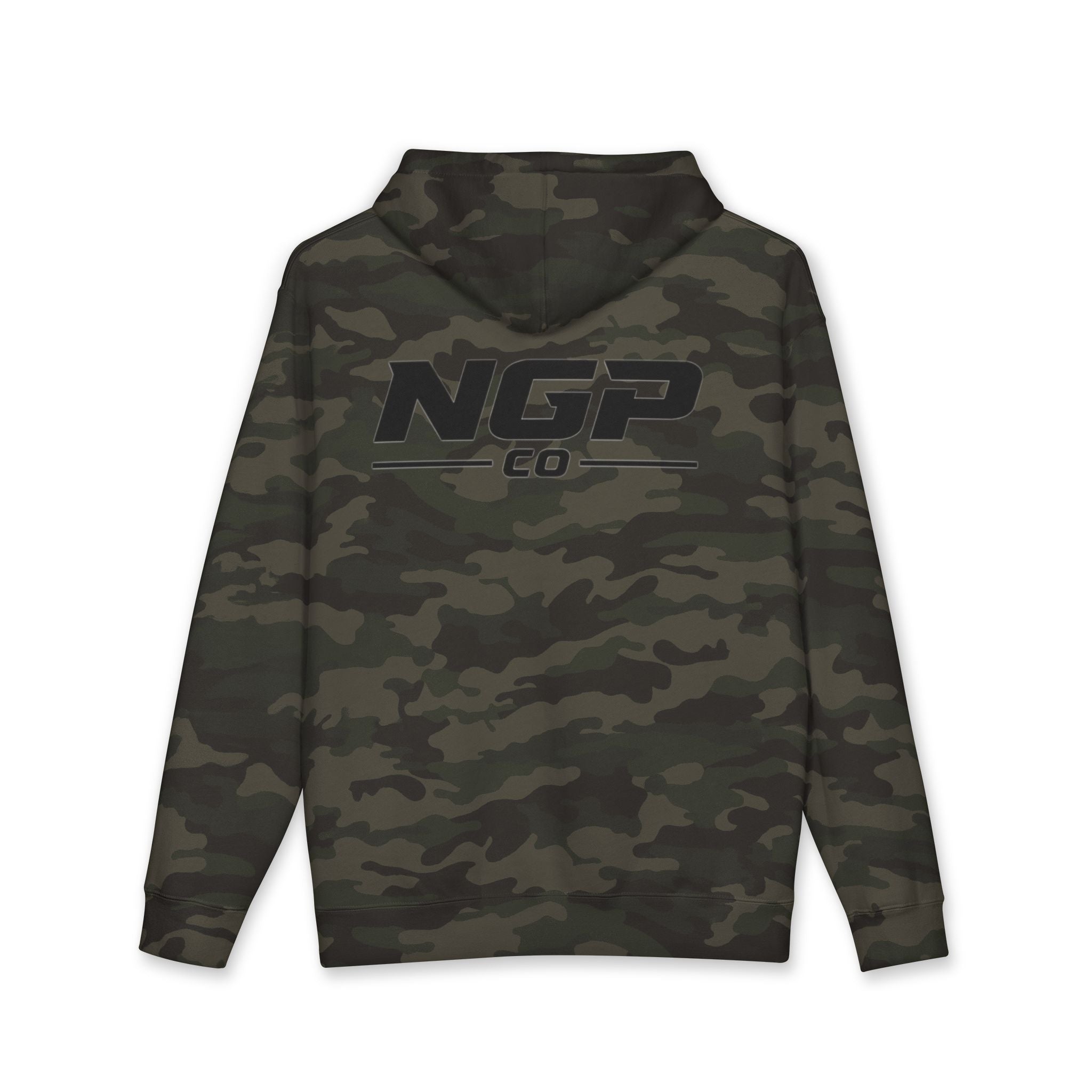 NGP.Co Camo Hoodies [BLACK LOGO]